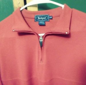 ROCKPORT ZIP TURTLENECK SWEATER.🌴